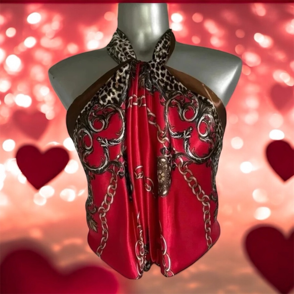 2 for $30 🆕🎁Luxury Satin Scarf  Top